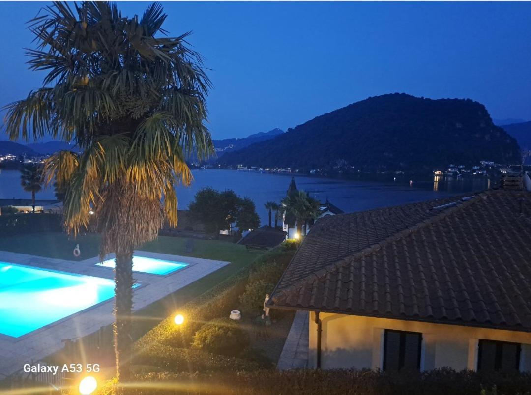 Villa Ina Lavena Ponte Tresa Exterior foto
